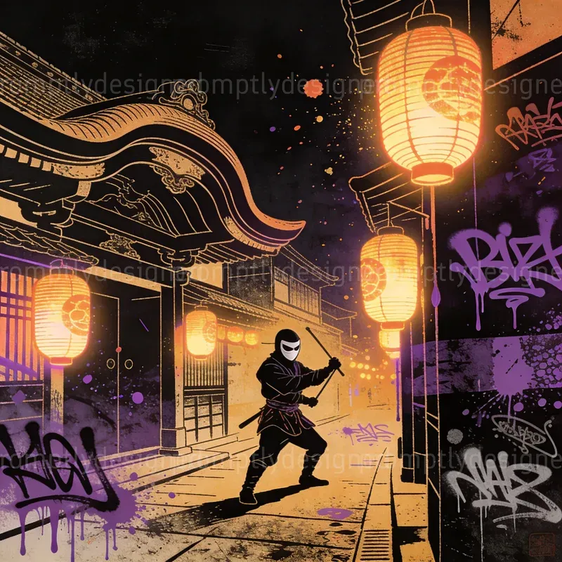 Japanese Graffiti Art