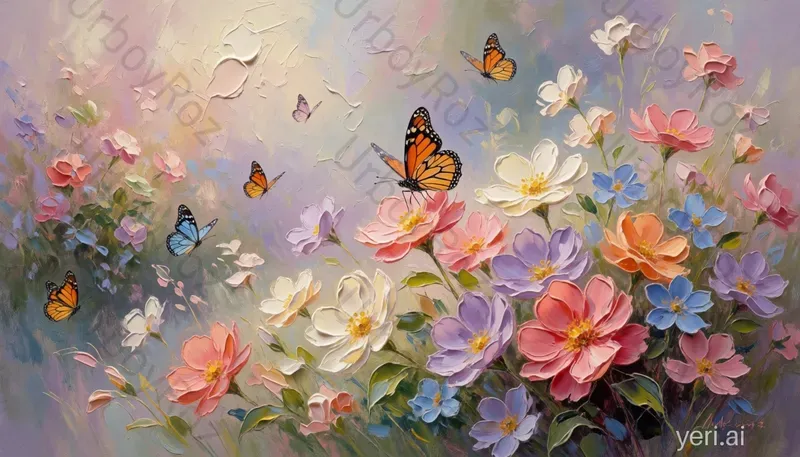 Dreamy Pastel Impressionist Oil Paintings