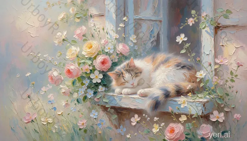 Dreamy Pastel Impressionist Oil Paintings