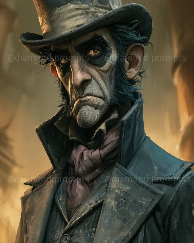 Grim Whimsy Portraits