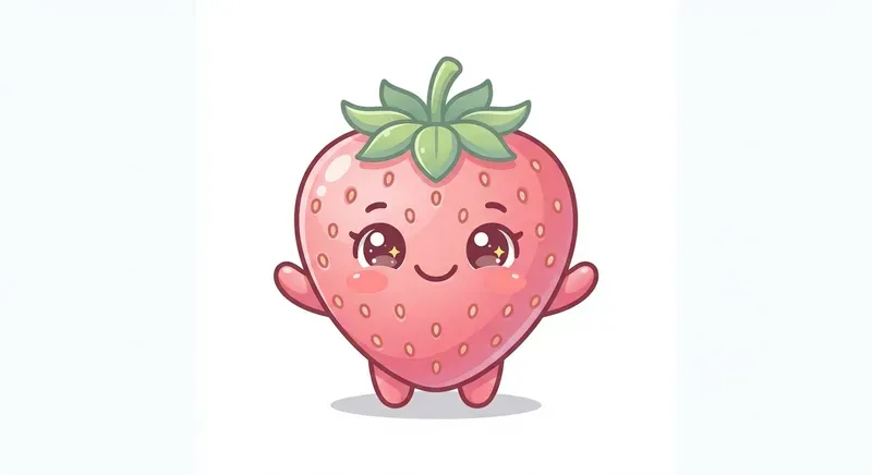 Cute Chibi Fruit Mascot Characters