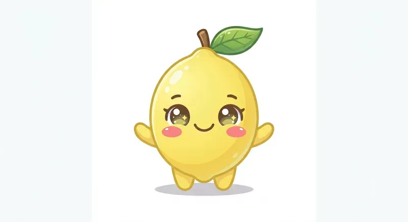 Cute Chibi Fruit Mascot Characters