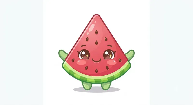 Cute Chibi Fruit Mascot Characters