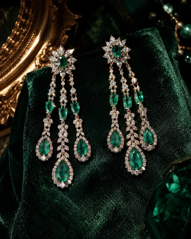 Dramatic Statement Earrings