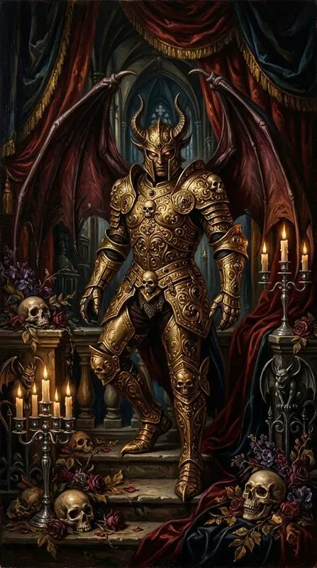 Halloween Dark Baroque Art Prints