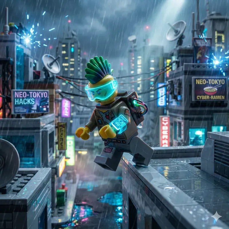 Cinematic Lego Minifigure Photography