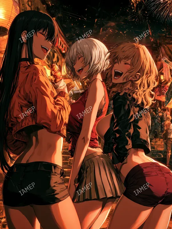 Fiery Dark Anime Characters