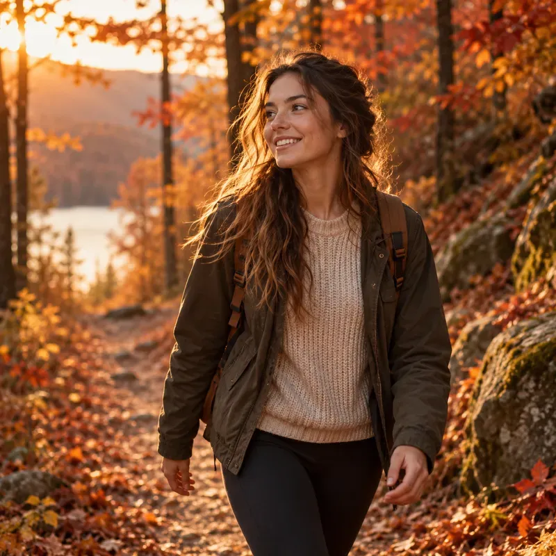 Golden Autumn Portrait Photography