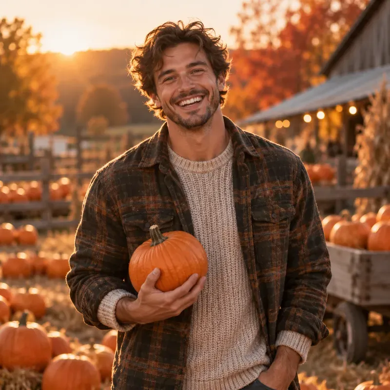 Golden Autumn Portrait Photography