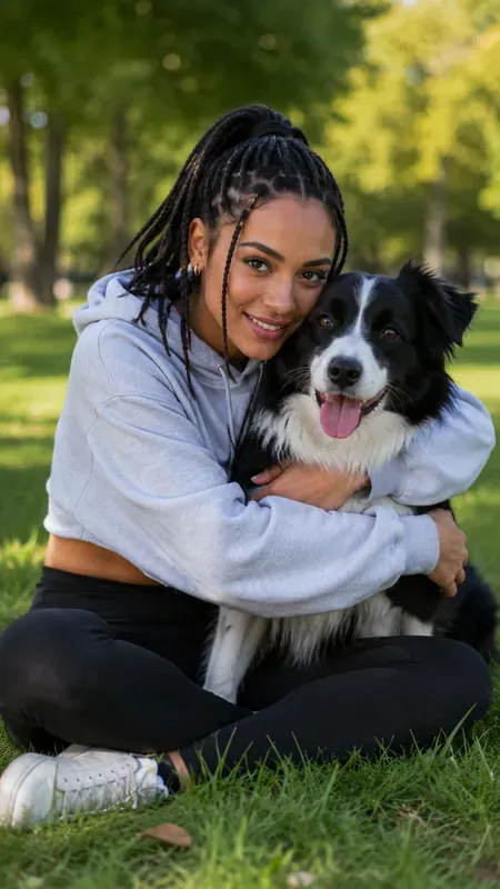Pet Lover Girl Portraits