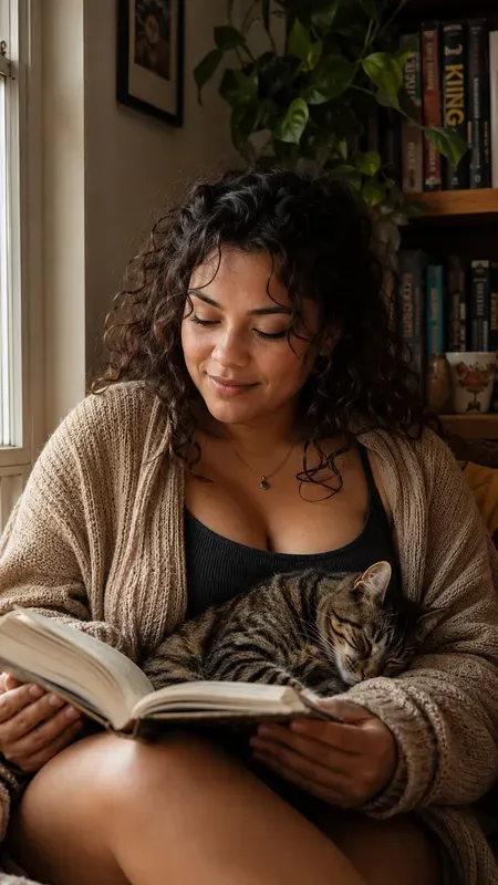 Pet Lover Girl Portraits