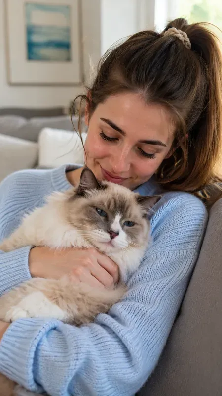 Pet Lover Girl Portraits