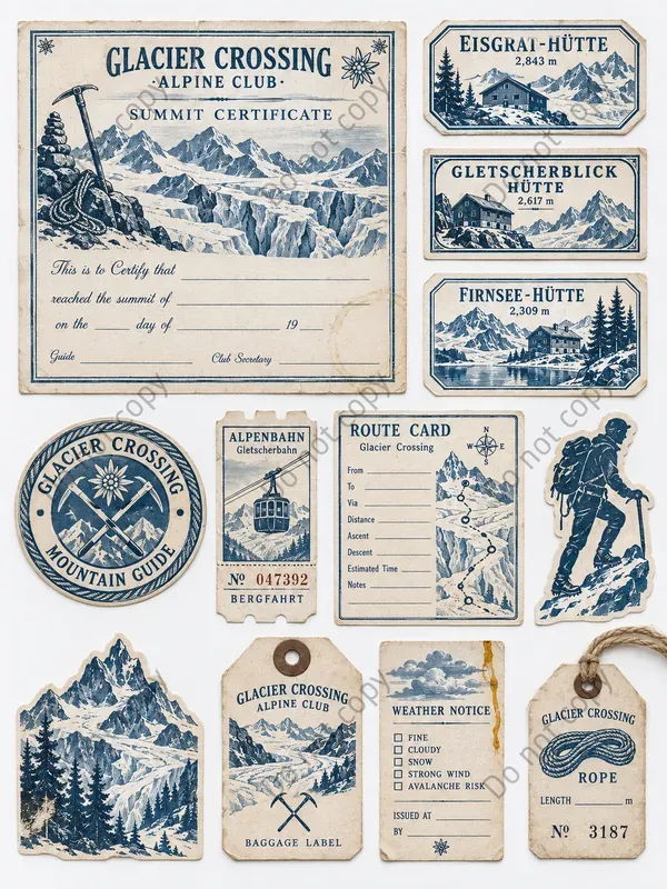 Alpine Mountaineering Ephemera