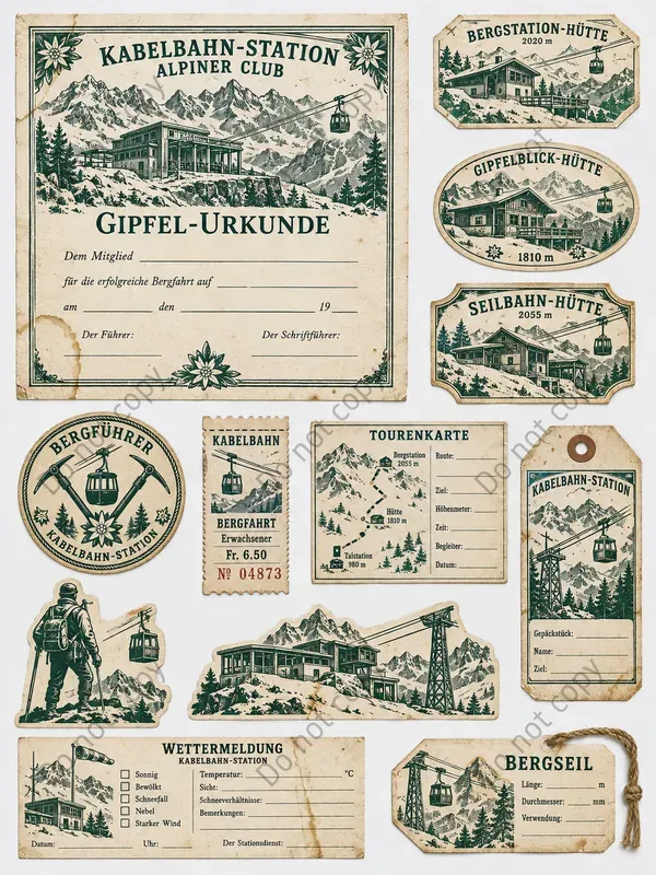 Alpine Mountaineering Ephemera
