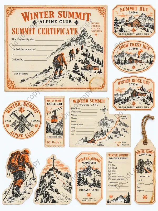 Alpine Mountaineering Ephemera