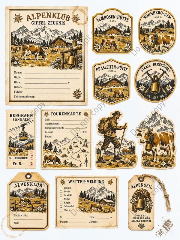 Alpine Mountaineering Ephemera
