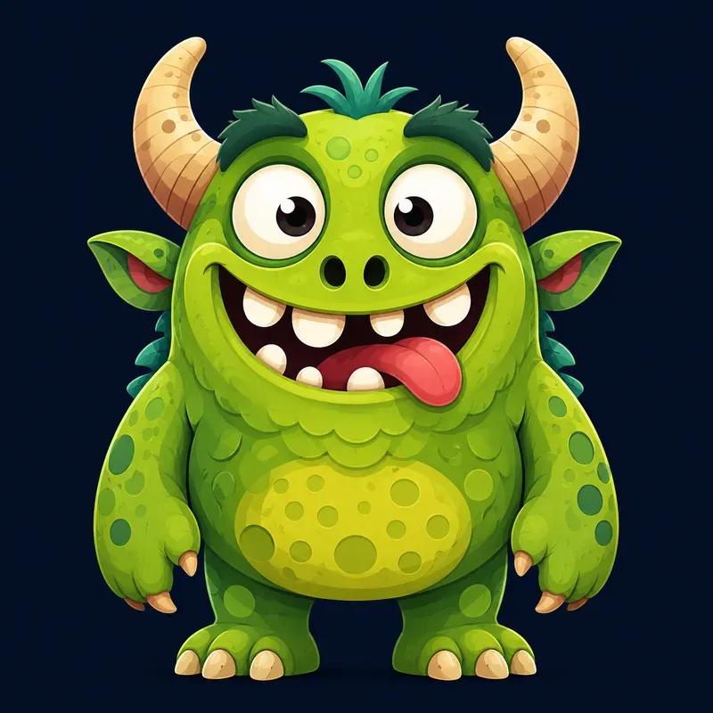 Cute Monster Character Collections