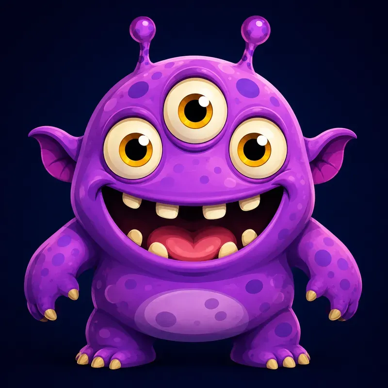 Cute Monster Character Collections