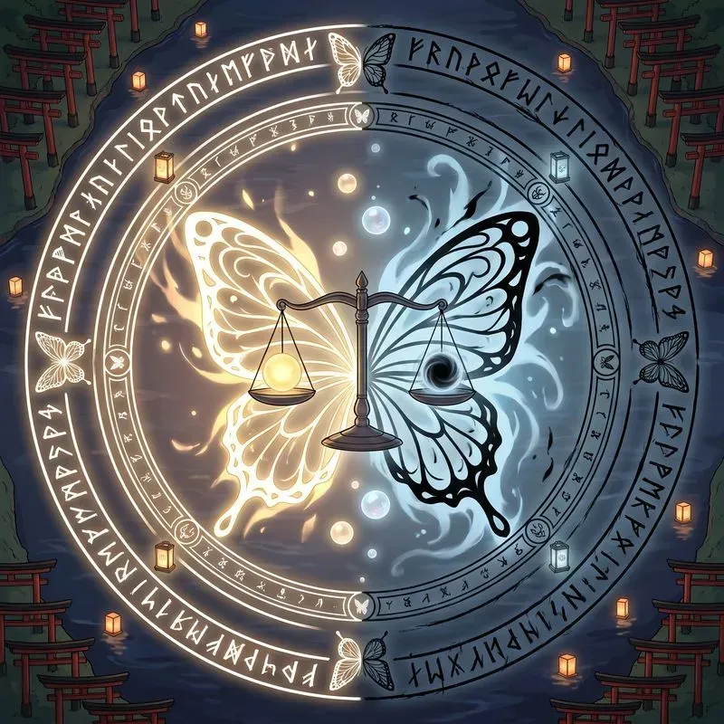 2D Anime Summoning Circle Concept Art