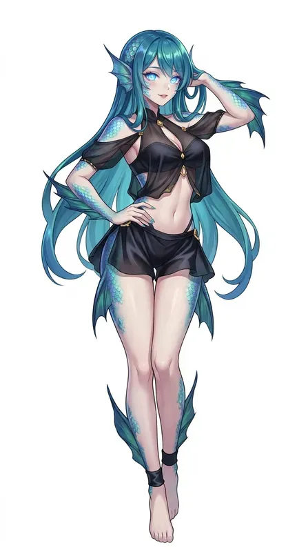 Character Designs Anime Fantasy Girl Art