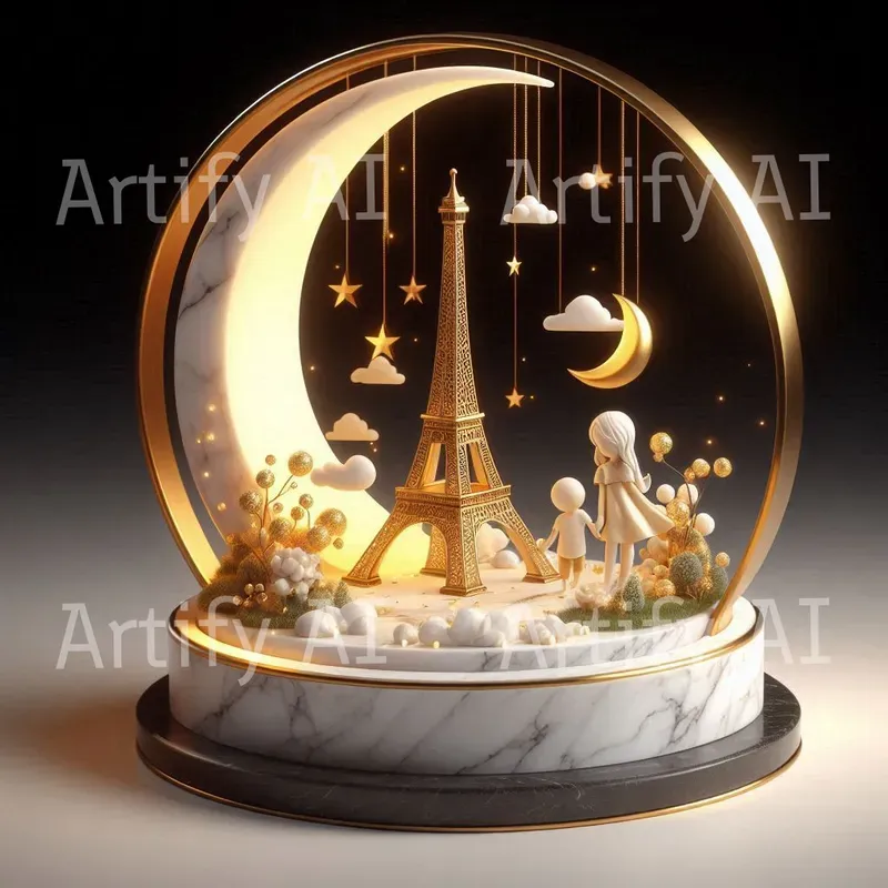 3D Landmark Dioramas For Celebrations