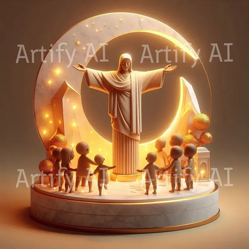 3D Landmark Dioramas For Celebrations