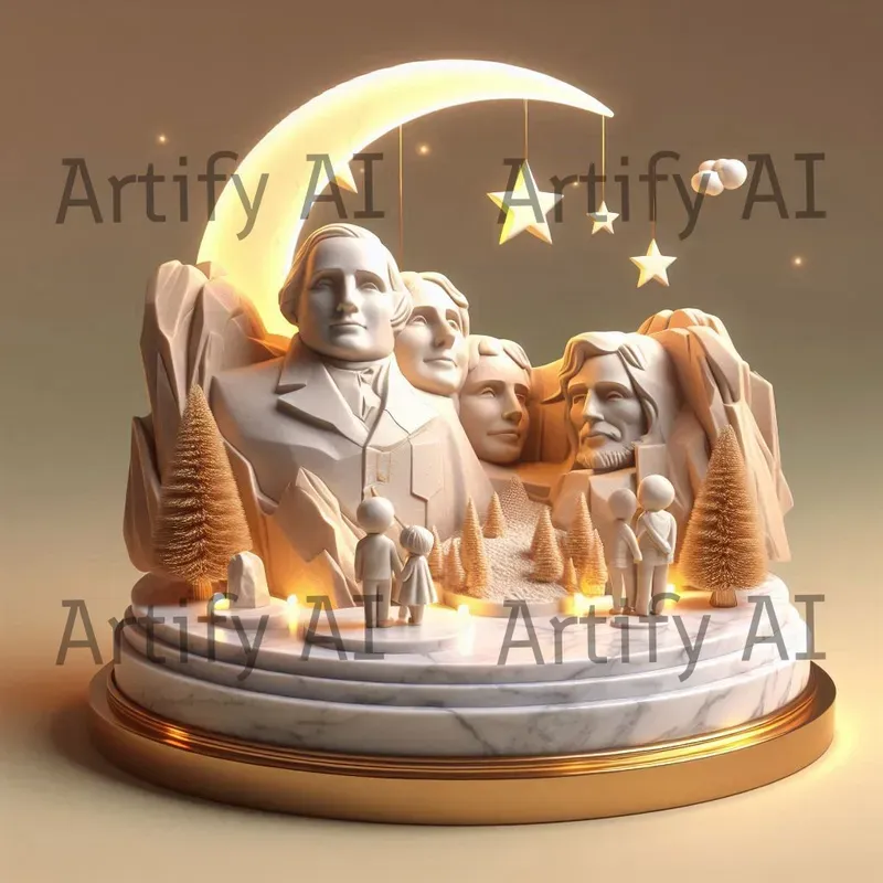 3D Landmark Dioramas For Celebrations