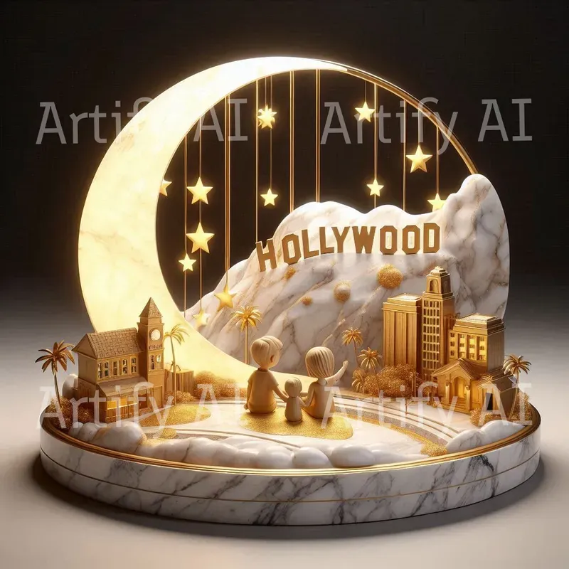 3D Landmark Dioramas For Celebrations