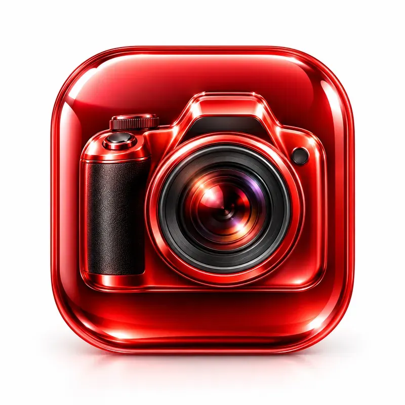 Futuristic Glossy 3D App Icon Makers