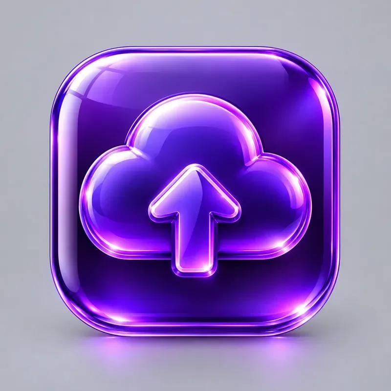 Futuristic Glossy 3D App Icon Makers