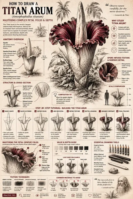 Art Lesson Infographic Printable Guides