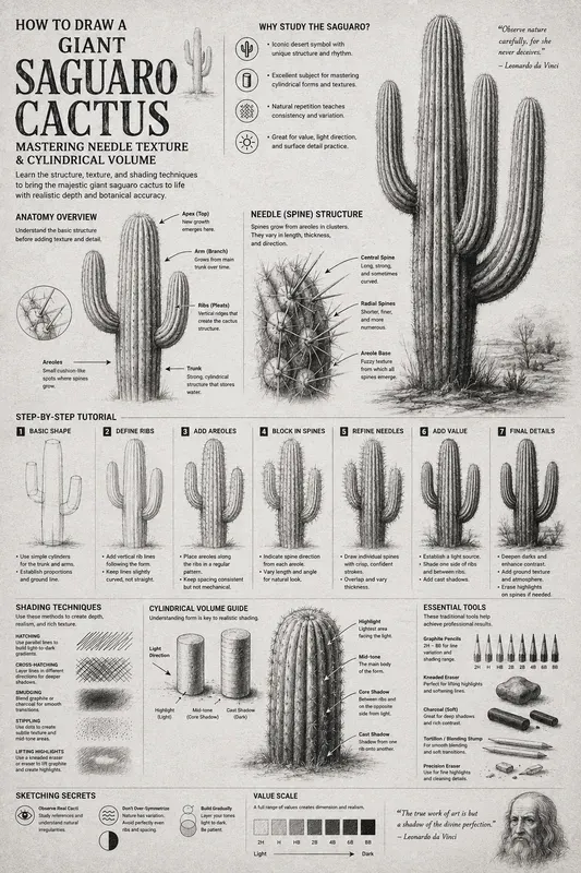 Art Lesson Infographic Printable Guides