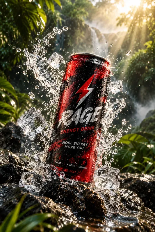 Dynamic Splash Product Photography