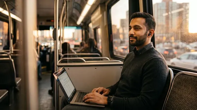 Urban Portraits In Public Transport
