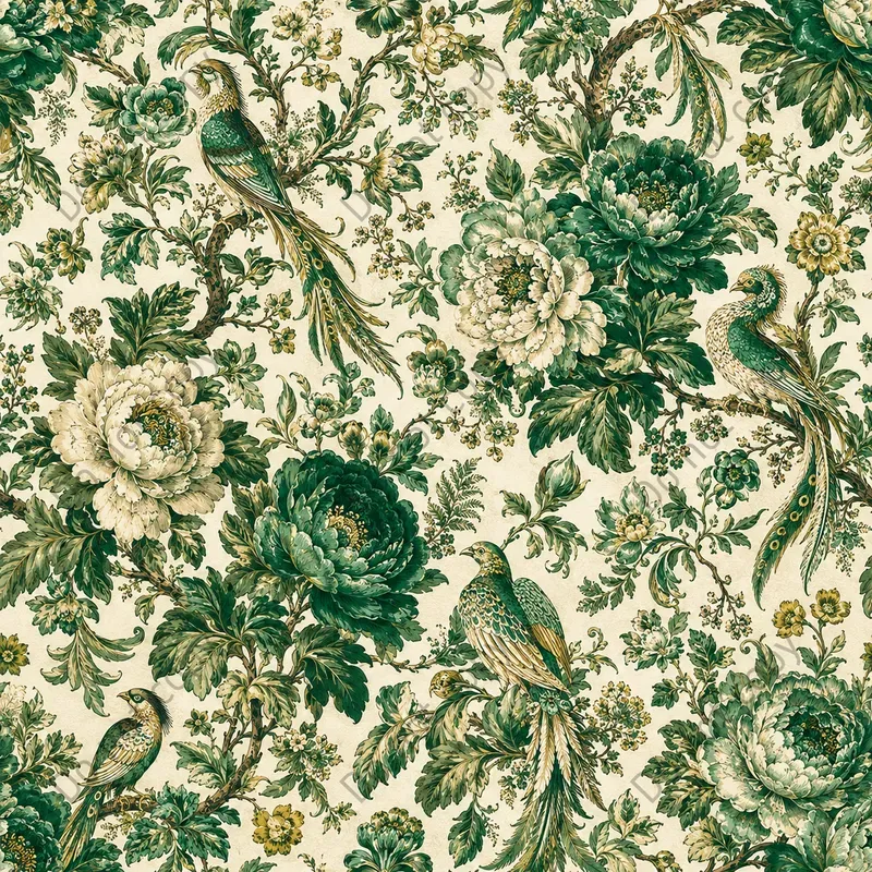 Vintage Chintz Seamless Tiles