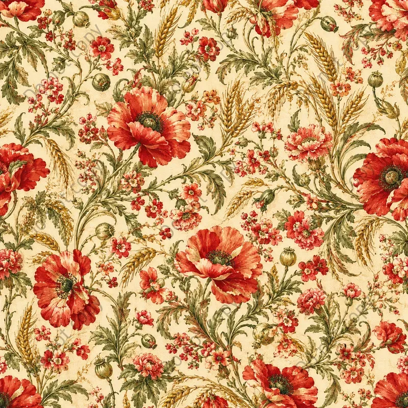 Vintage Chintz Seamless Tiles