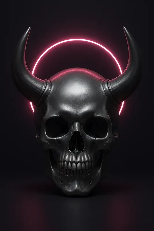 Neon Divine 3D Portraits