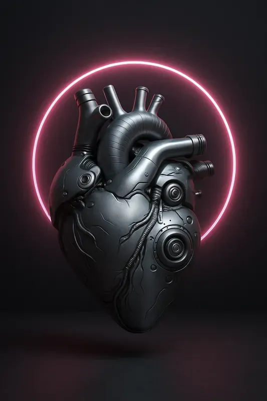 Neon Divine 3D Portraits