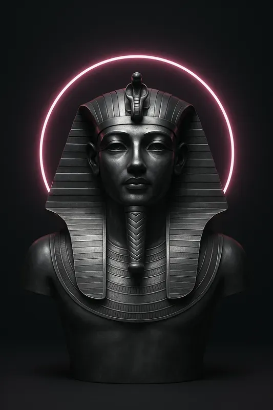 Neon Divine 3D Portraits