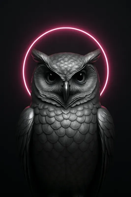 Neon Divine 3D Portraits