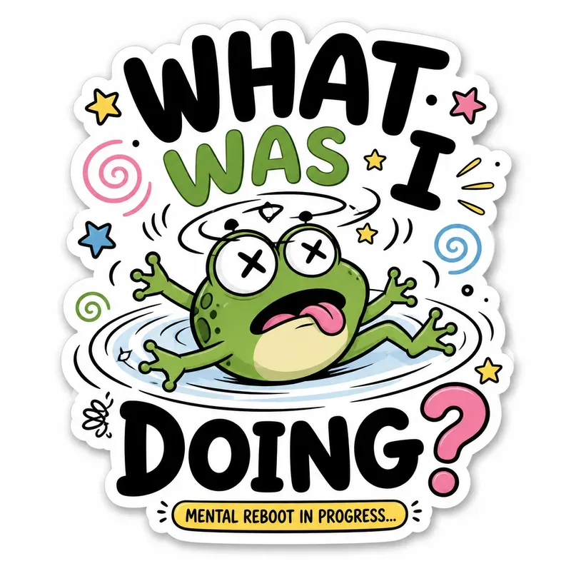 Funny Burnout Animal Stickers