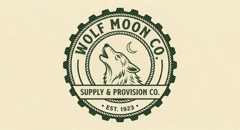 Minimalist 2D Retro Vintage Logo Designs