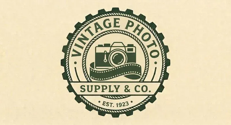 Minimalist 2D Retro Vintage Logo Designs