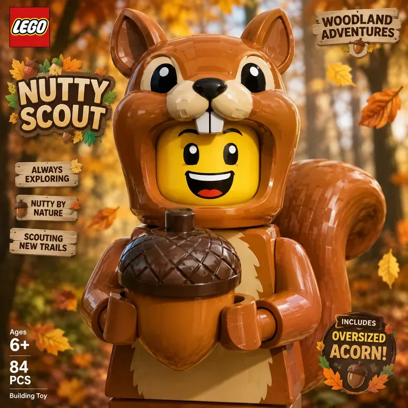 Lego Animal Poster Portraits