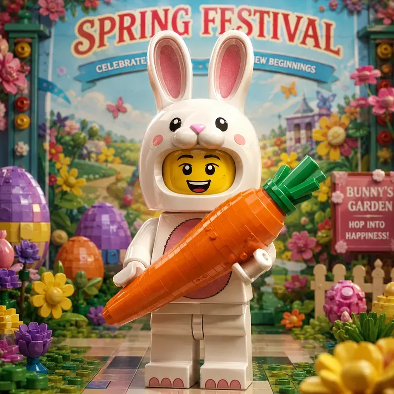 Lego Animal Poster Portraits