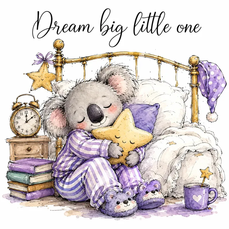 Whimsical Watercolor Card Art