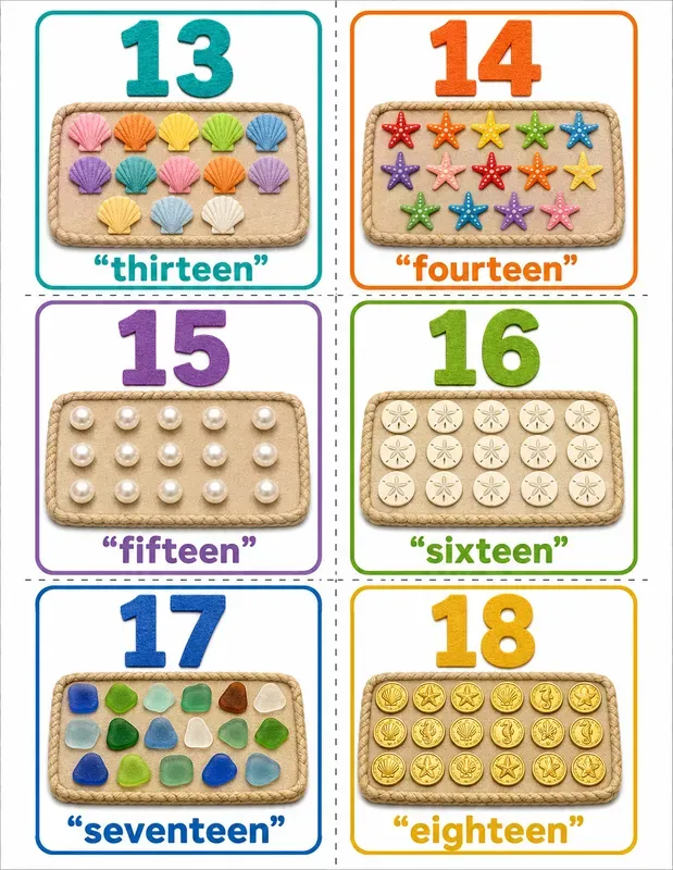 Preschool Counting Cards Generator