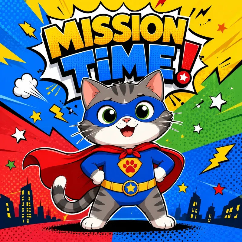 Playful Cartoon Burst Characters Designs