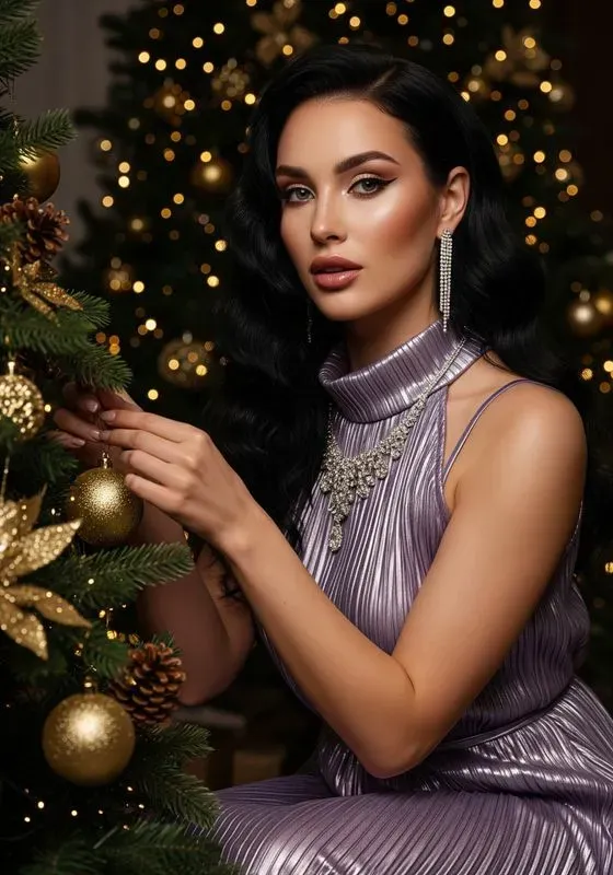Holiday Cinematic Portrait Templates