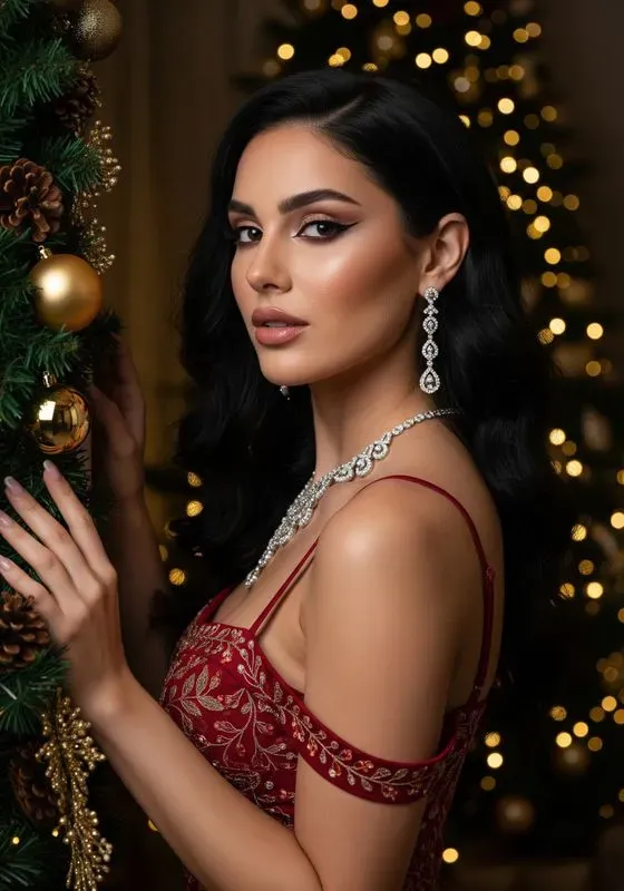 Holiday Cinematic Portrait Templates